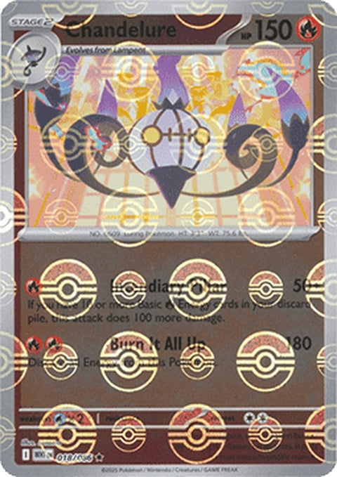 Chandelure (18) - White Flare