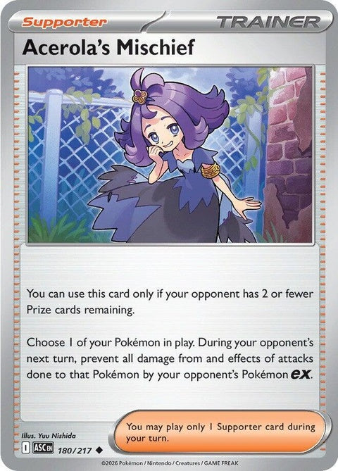 Acerola's Mischief (180) - ME: Ascended Heroes