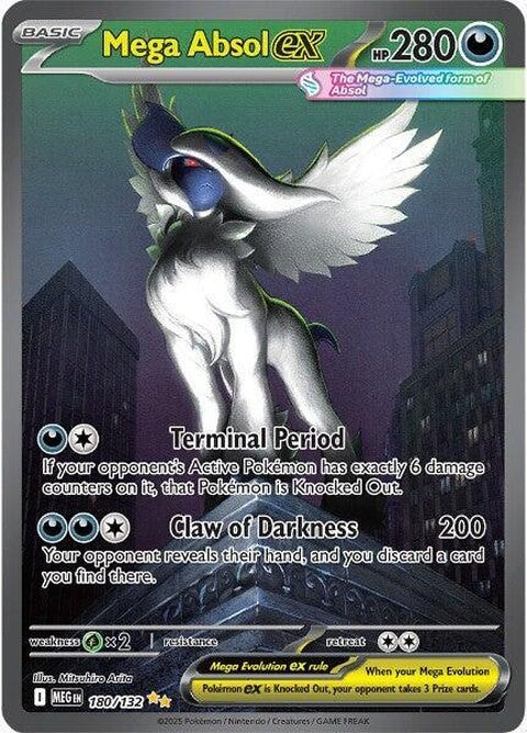 Mega Absol Ex (180) - Mega Evolution