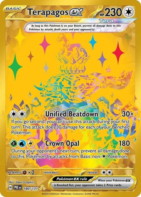 Terapagos Ex (180) - Prismatic Evolutions