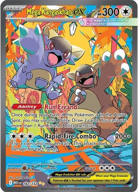 Mega Kangaskhan Ex (182) - Mega Evolution