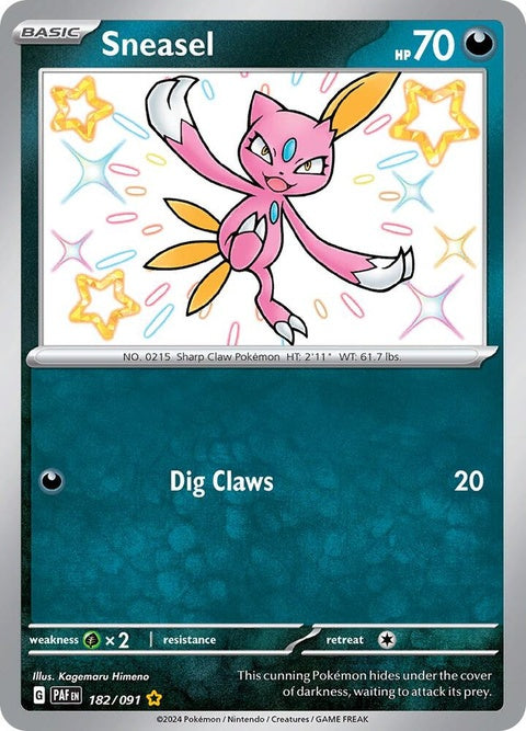 Sneasel (182) - Paldean Fates