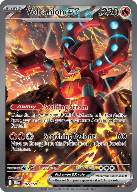 Volcanion Ex (182) - Journey Together