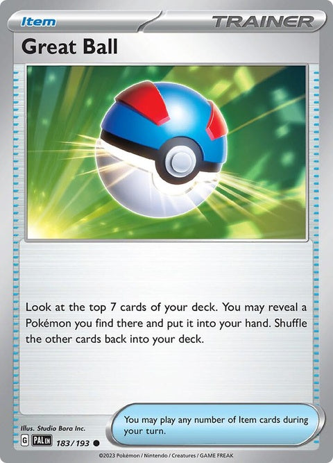 Great Ball (183) - Paldea Evolved