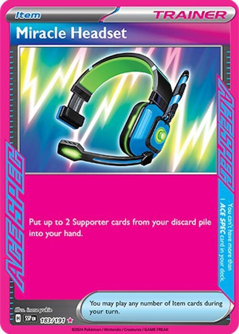 Miracle Headset (183) - Surging Sparks