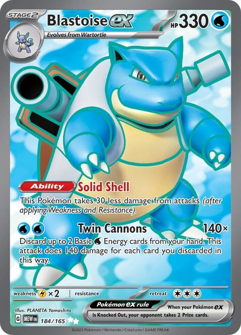 Blastoise Ex (184) - 151