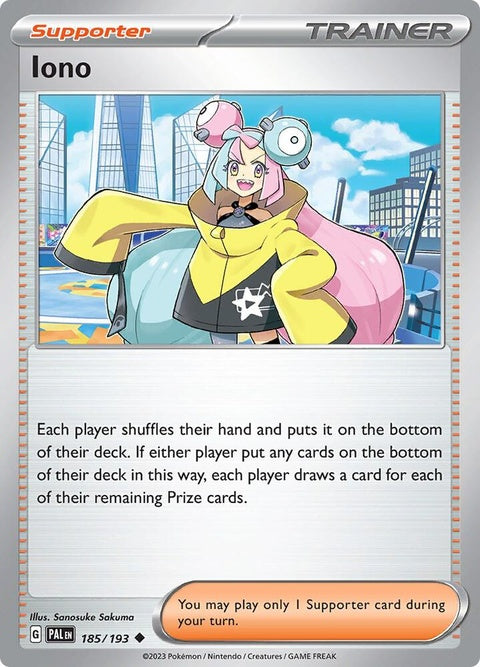 Iono (185) - Paldea Evolved