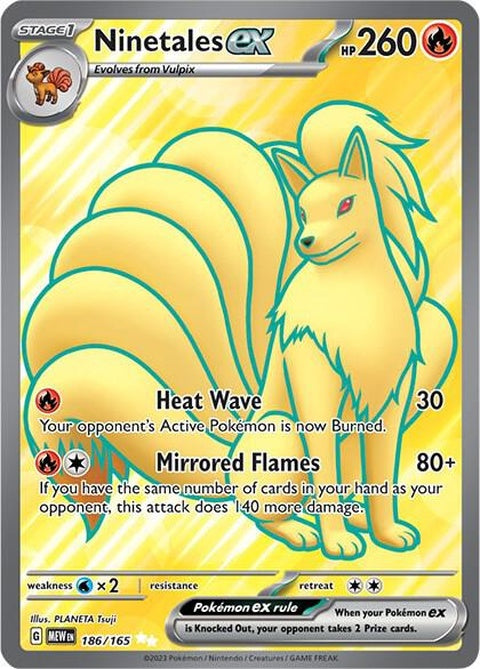 Ninetales Ex (186) - 151