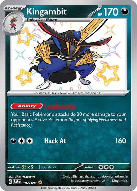 Kingambit (187) - Paldean Fates