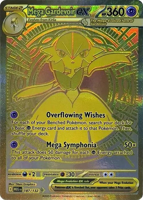 Mega Gardevoir Ex (187) - Mega Evolution