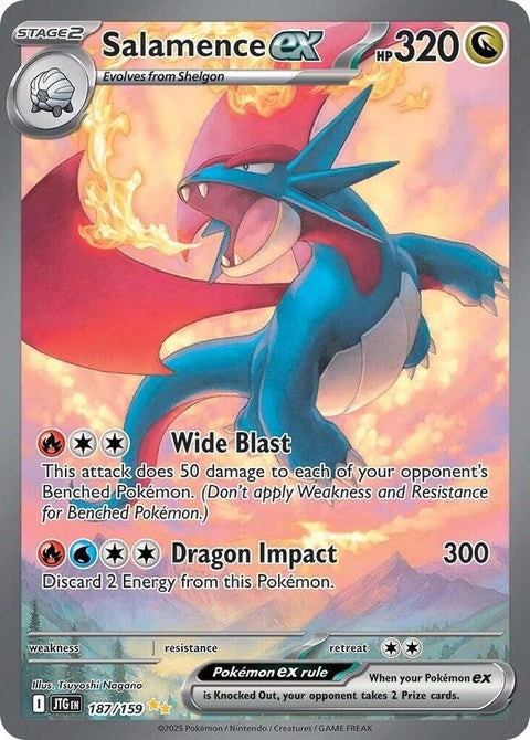 Salamence Ex (187) - Journey Together