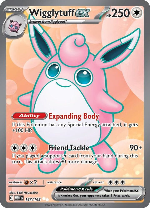 Wigglytuff Ex (187) - 151
