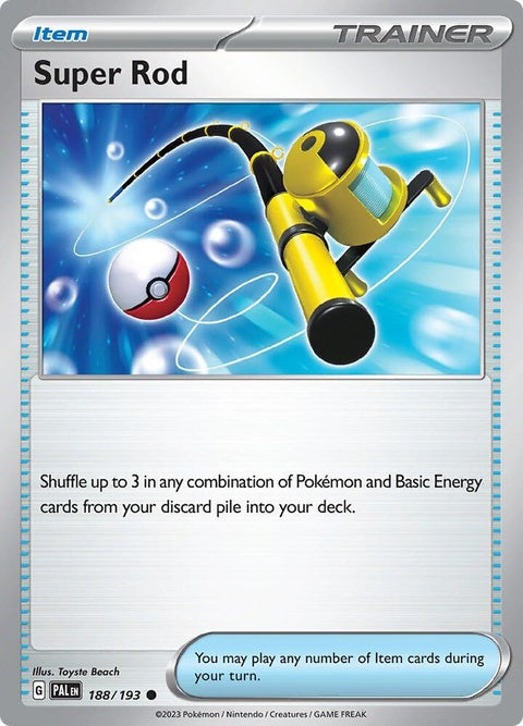 Super Rod (188) - Paldea Evolved