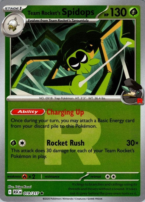 Team Rocket's Spidops (19) - ME: Ascended Heroes