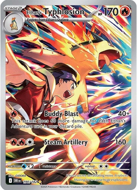 Ethan's Typhlosion (190) - Destined Rivals