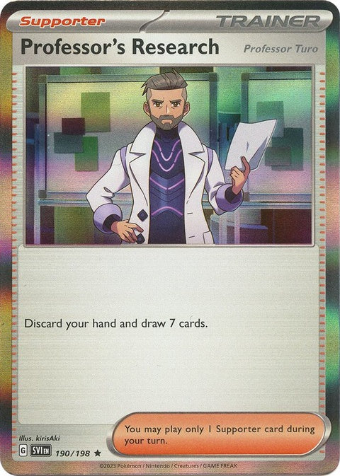 Professor's Research (190) - Scarlet & Violet