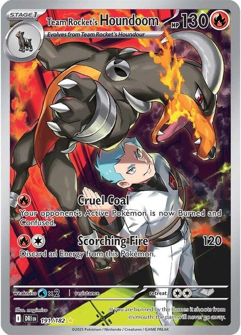Team Rocket's Houndoom (191) - Destined Rivals