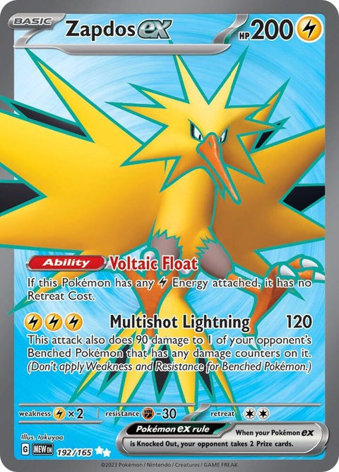 Zapdos Ex (192) - 151