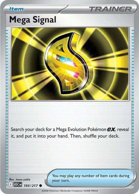 Mega Signal (193) - ME: Ascended Heroes