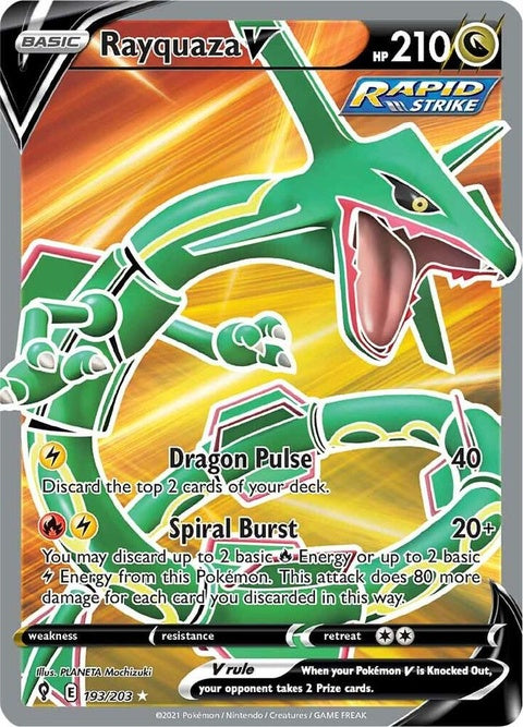 Rayquaza V (193) - Evolving Skies