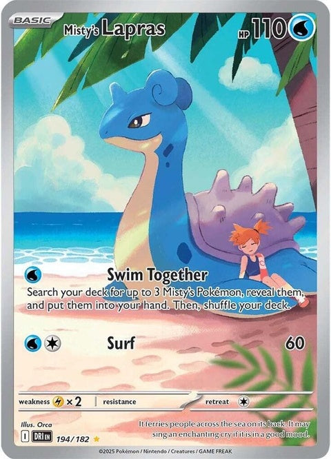 Misty's Lapras (194) - Destined Rivals