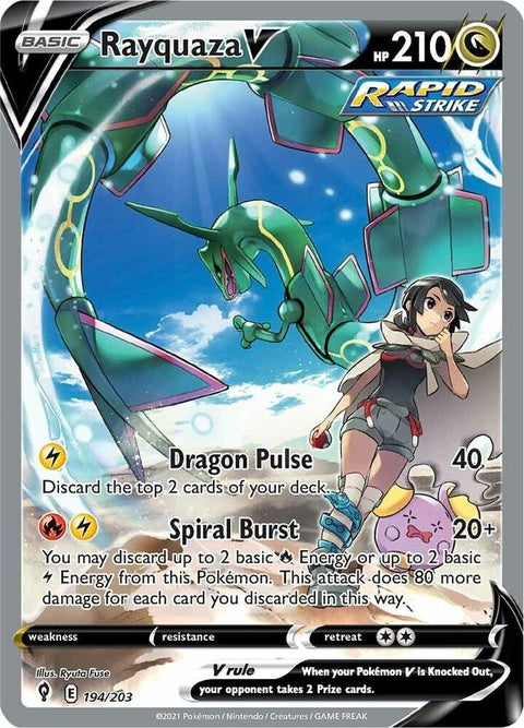 Rayquaza V (194) - Evolving Skies