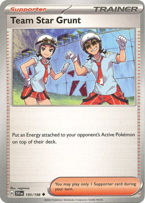 Team Star Grunt (195) - Scarlet & Violet