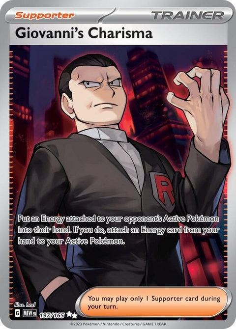 Giovanni's Charisma (197) - 151