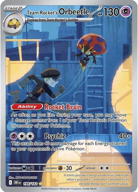 Team Rocket's Orbeetle (198) - Destined Rivals