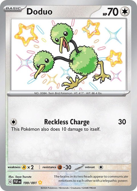 Doduo (199) - Paldean Fates
