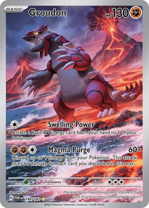 Groudon (199) - Paradox Rift