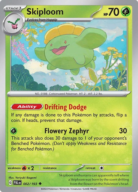 Skiploom (2) - Paldea Evolved
