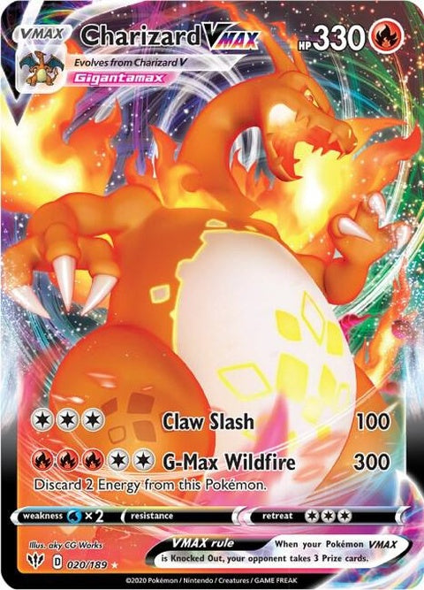 Charizard Vmax (20) - Darkness Ablaze