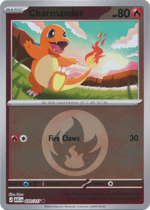 Charmander (20) - ME: Ascended Heroes