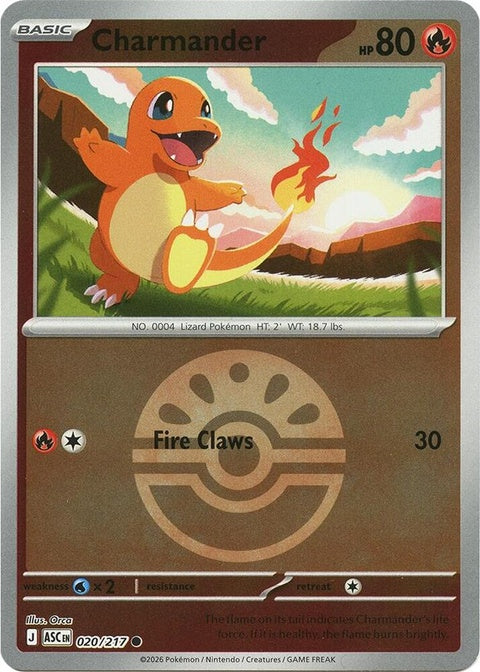 Charmander (20) - ME: Ascended Heroes