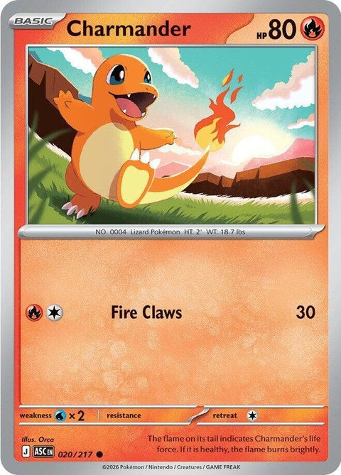 Charmander (20) - ME: Ascended Heroes