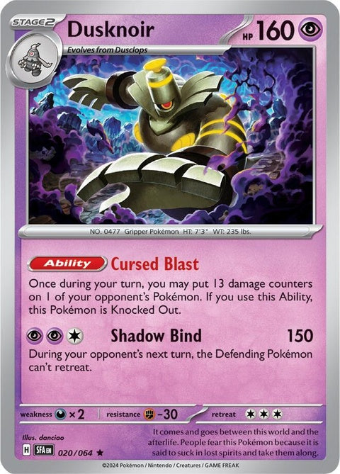 Dusknoir (20) - Shrouded Fable