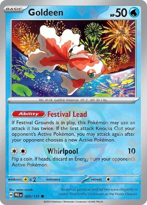 Goldeen (20) - Prismatic Evolutions