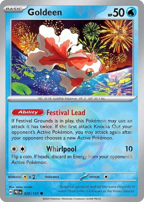 Goldeen (20) - Prismatic Evolutions