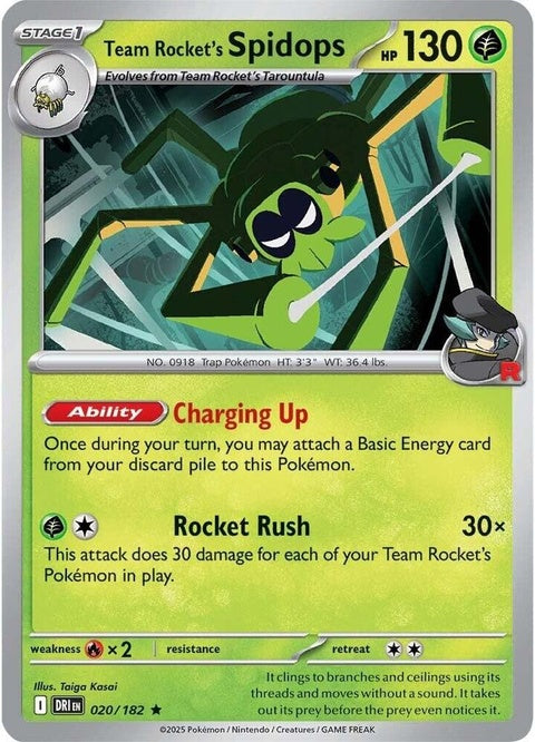 Team Rocket's Spidops (20) - Destined Rivals