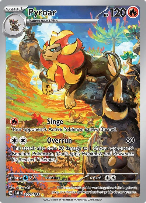 Pyroar (200) - Paldea Evolved