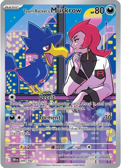 Team Rocket's Murkrow (200) - Destined Rivals
