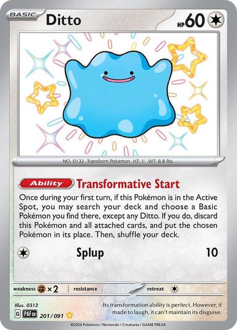 Ditto (201) - Paldean Fates