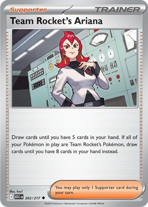 Team Rocket's Ariana (202) - ME: Ascended Heroes