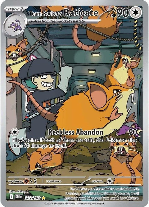 Team Rocket's Raticate (202) - Destined Rivals