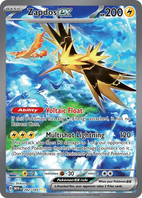 Zapdos Ex (202) - 151