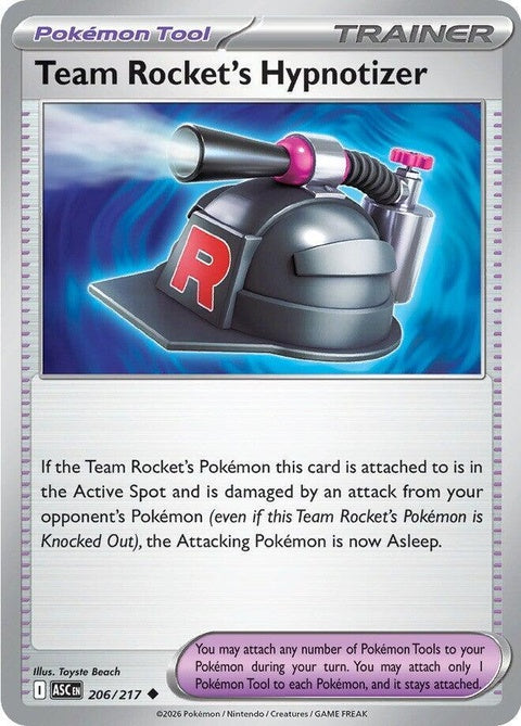 Team Rocket's Hypnotizer (206) - ME: Ascended Heroes