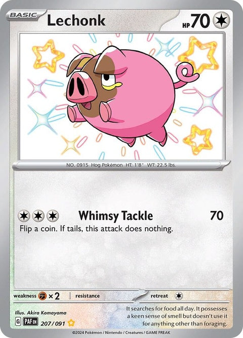 Lechonk (207) - Paldean Fates