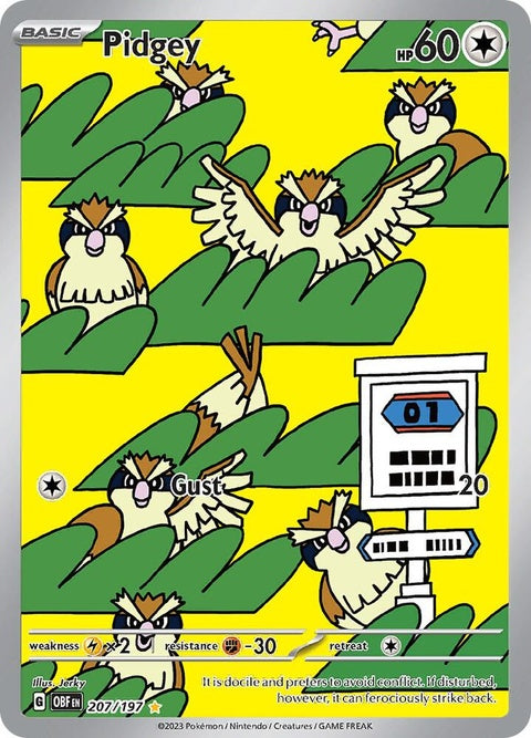 Pidgey (207) - Obsidian Flames