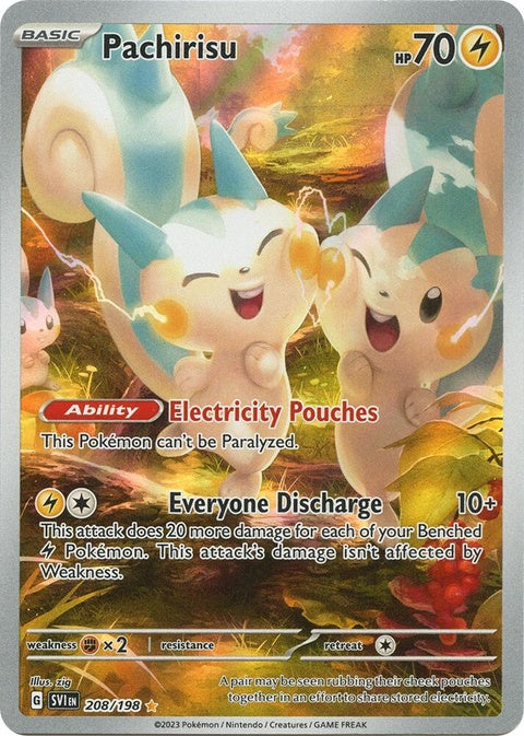 Pachirisu (208) - Scarlet & Violet